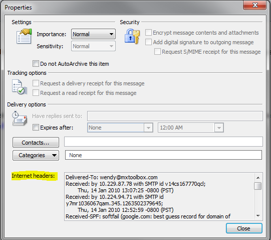 Analyze Hotmail Email Header – Step By Step Guide to Examine